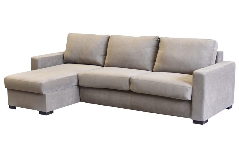 Paris Corner Sofa Bed with Foam Mattress