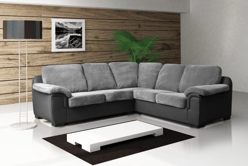 Amy Fabric Corner Sofa (2C2)