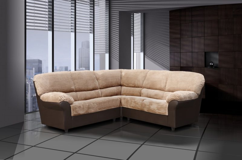 Candy Fabric Corner Sofa