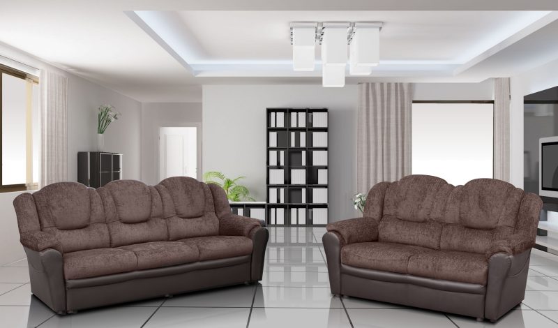 Texas 3+2 Fabric Sofa Set